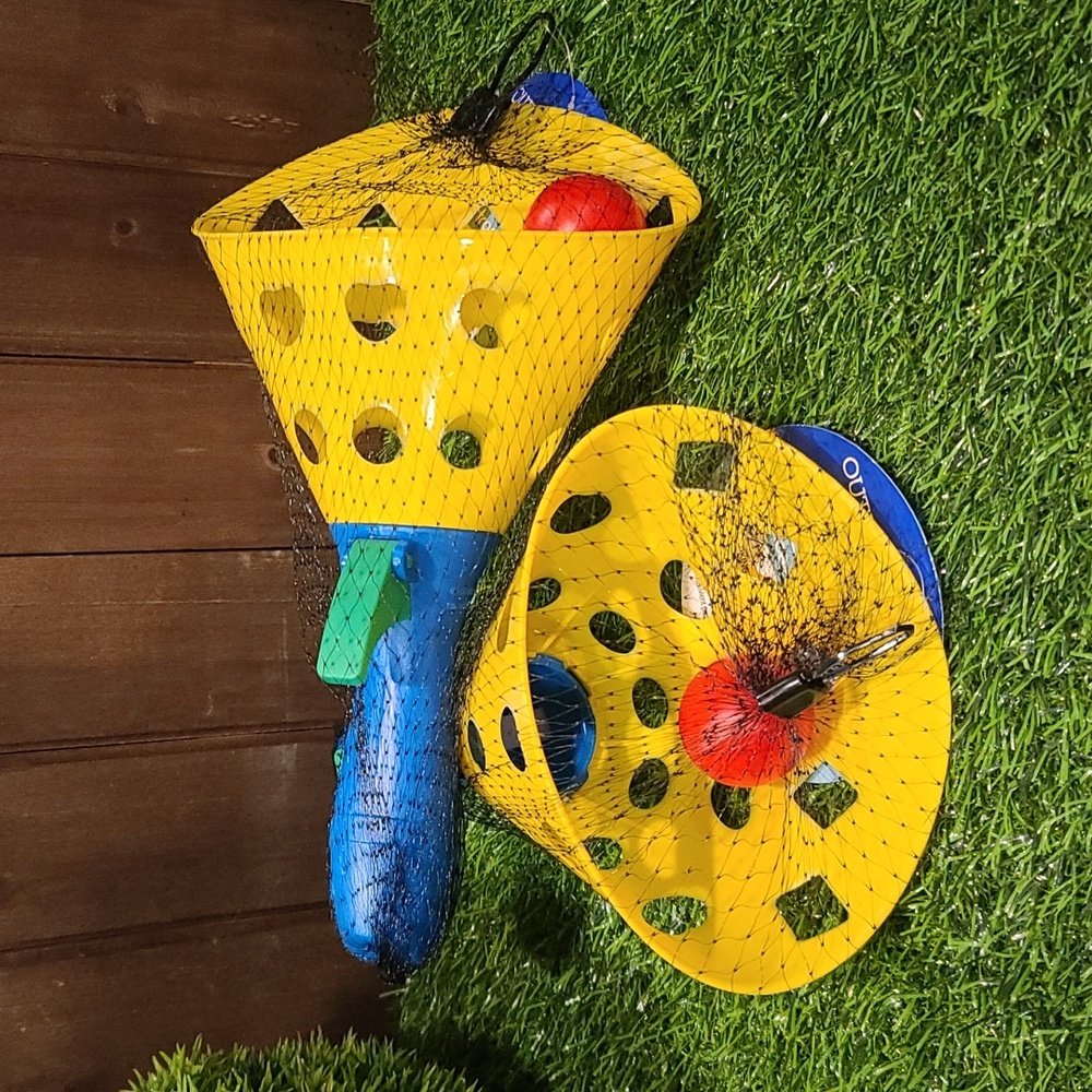 BALL GAME Launch & Catch Ball, set for 2 NWT age 3+